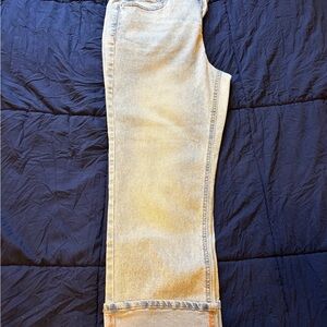 Ina Light Blue Straight Leg Women's Jeans